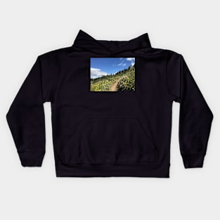 Up Hill Trail Kids Hoodie